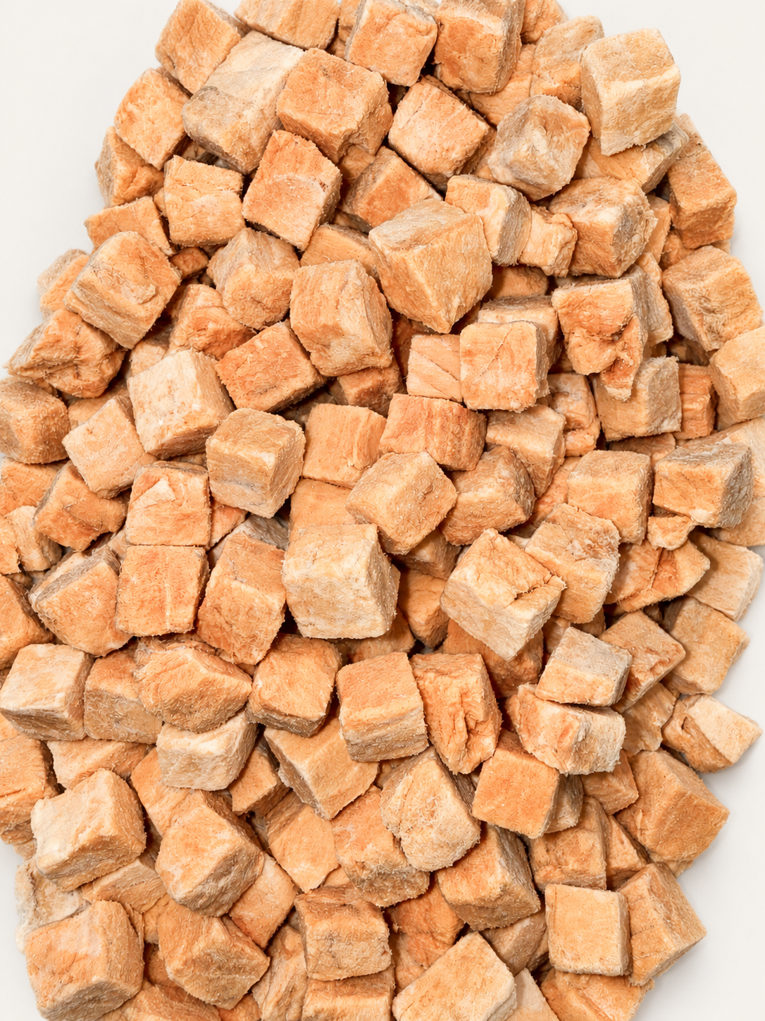 Salmon Bites - color-corrected supplied product photograph